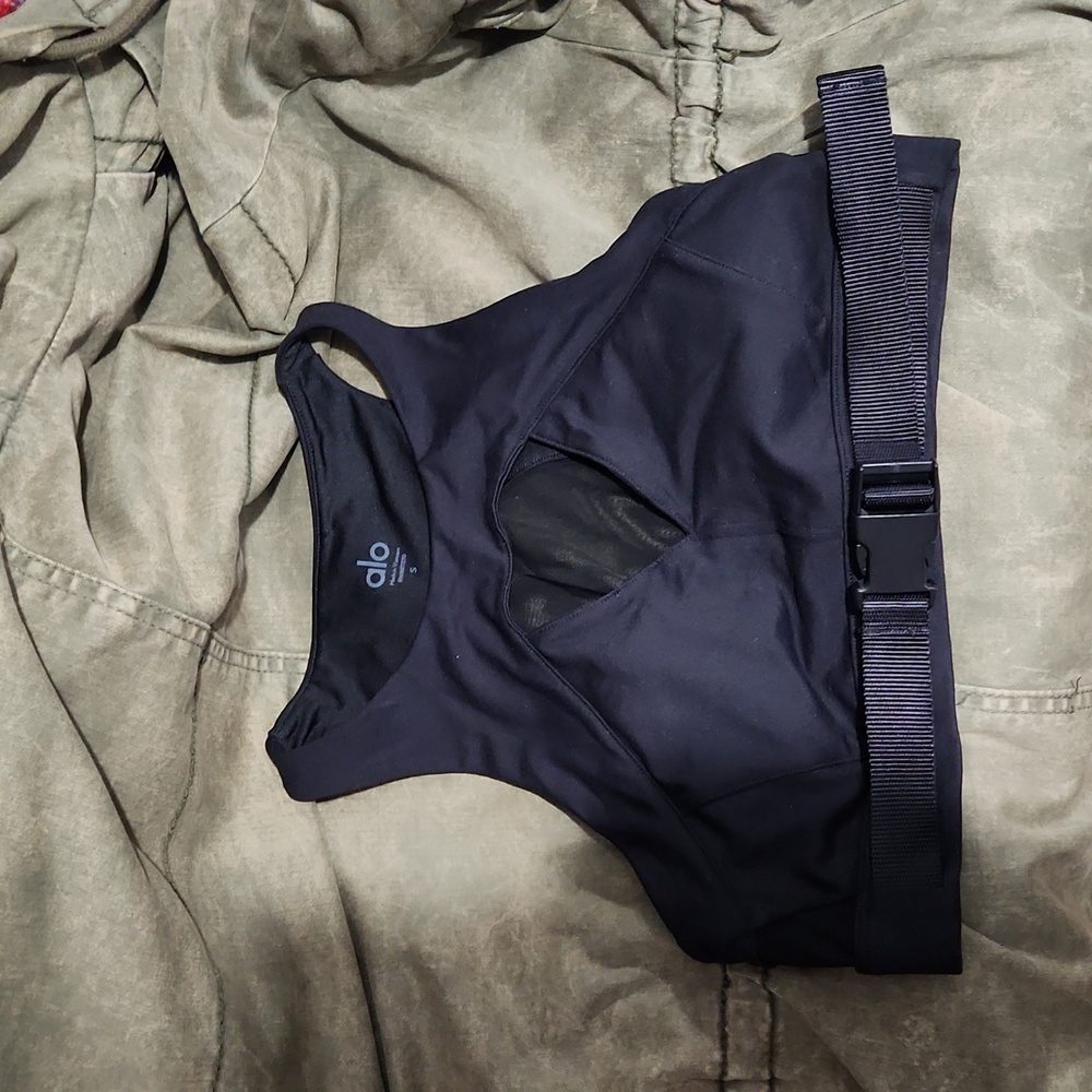 ALO Yoga Black Sports Bra